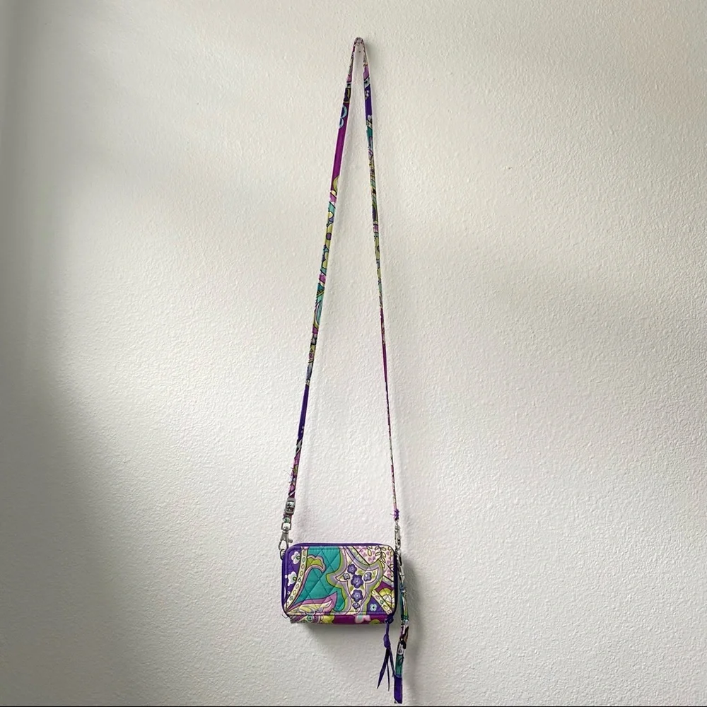 Vera Bradley Small Purse Removable Strap Wallet - Picture 2 of 12